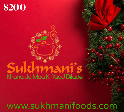 Sukhmani's Gift Card