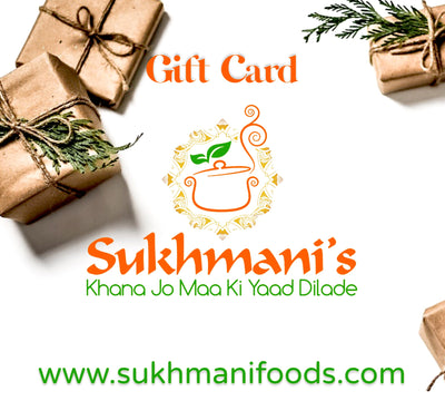 Sukhmani's Gift Card