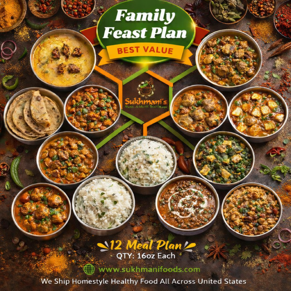 ⭐ Family Feast Plan – 12 Meals | Best Value • Lowest Cost Per Meal