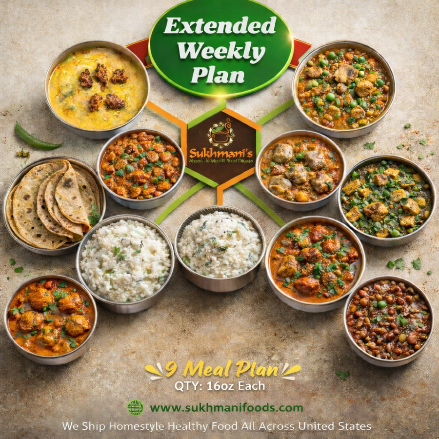 Extended Weekly Plan – 9 Meals