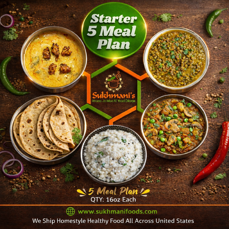 Starter Plan – 5 Meals | For First-Time Customer