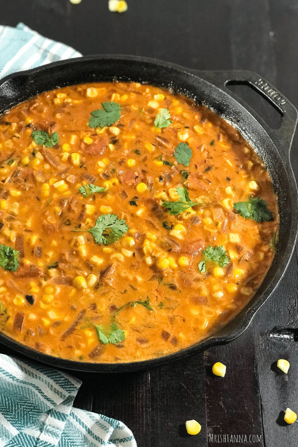 Corn ki Sabzi (Vegan)