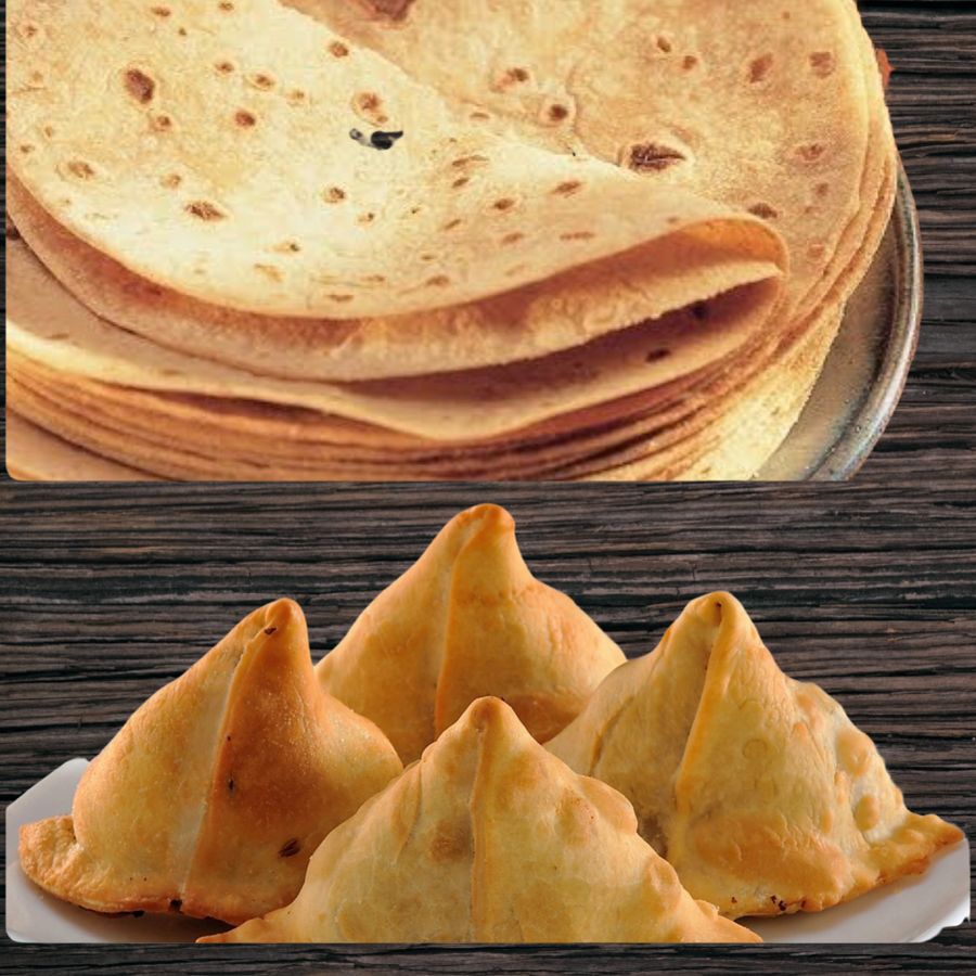 Roti/Samosa Combo