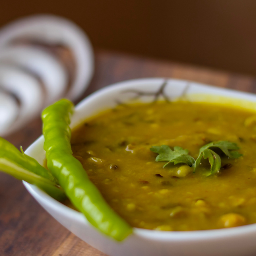 Hari Sabut Moong Dal