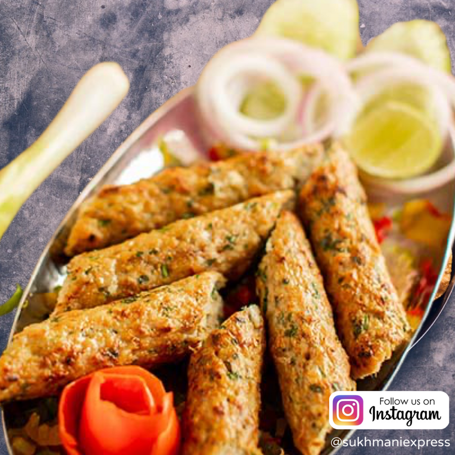 chicken seekh kebab