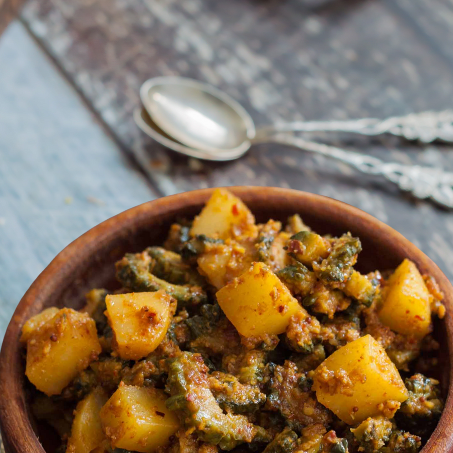 Karela Aloo (Limit 2 per order)